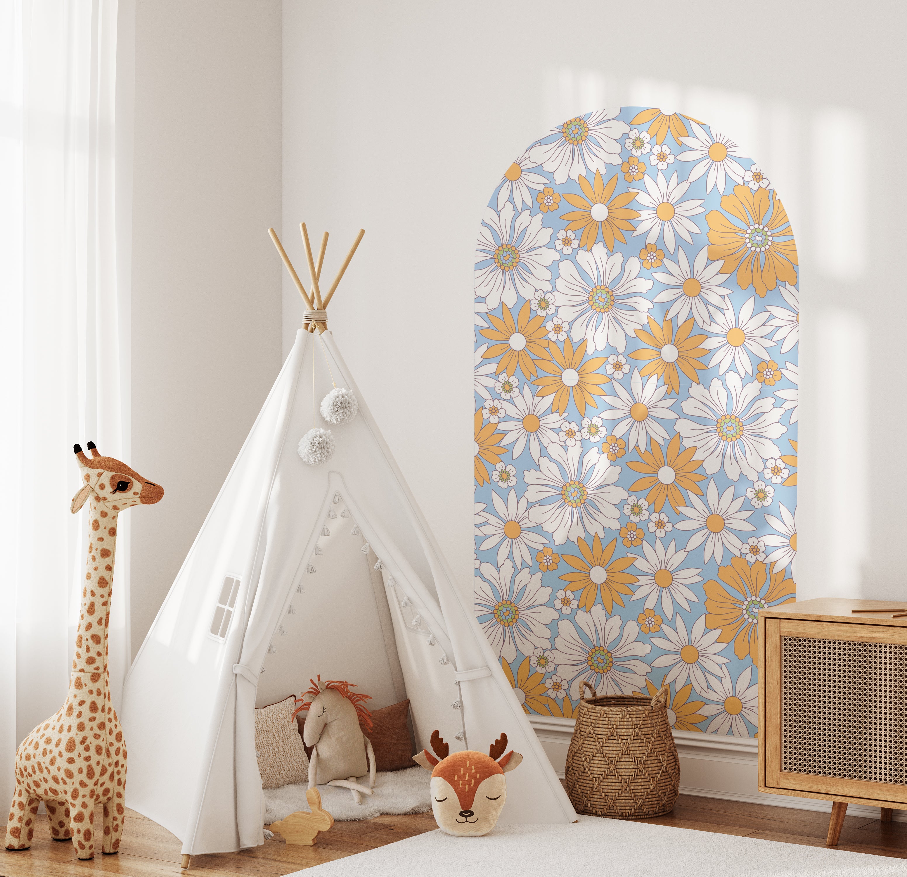 Ocean Petal — Arch Wall Decal