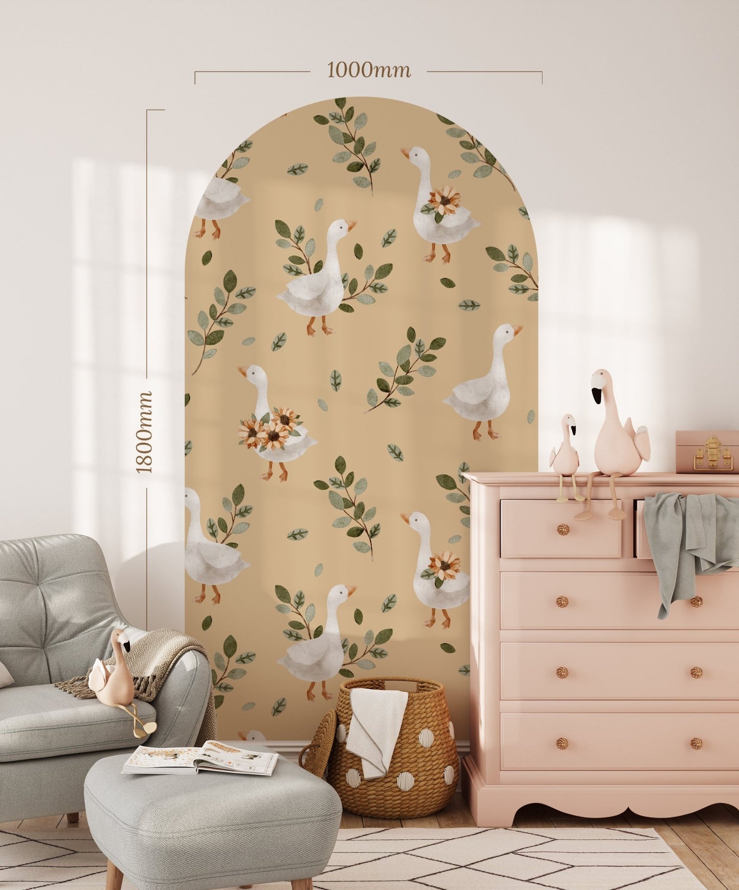 Bloom & Quack — Arch Wall Decal (Arch Wall Decal) — removable wall decal by Tiny Tale Prints