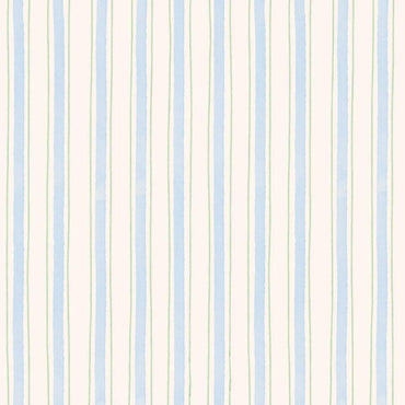 Blue Linen Pinstripe — Half Wall Decal (Home Decor Decals) — removable wall decal by Tiny Tale Prints.