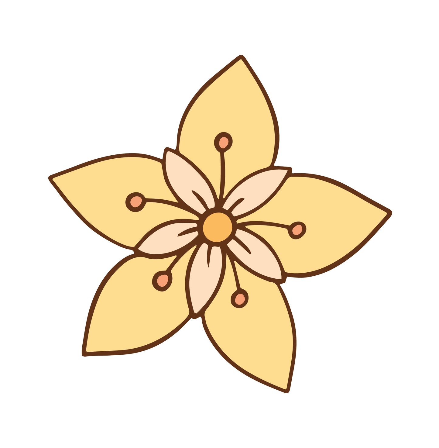 Sunlit Butterfly Garden — Wall Stickers (Home Decor Decals) — removable wall decal by Tiny Tale Prints