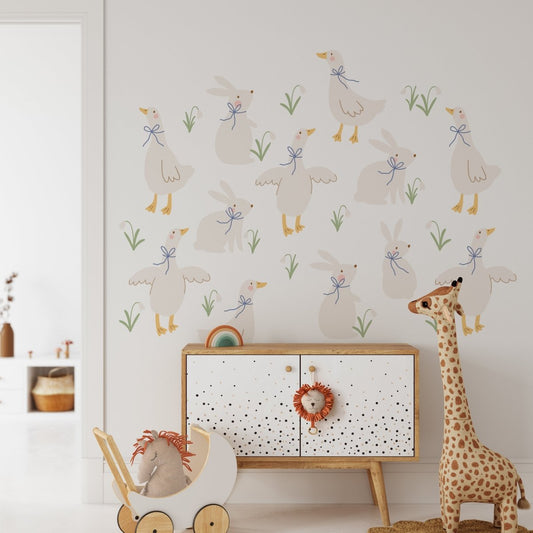 Kids Wall Stickers: Why a Duck Theme Is a Charming Choice for Children's Rooms - Tiny Tale Prints