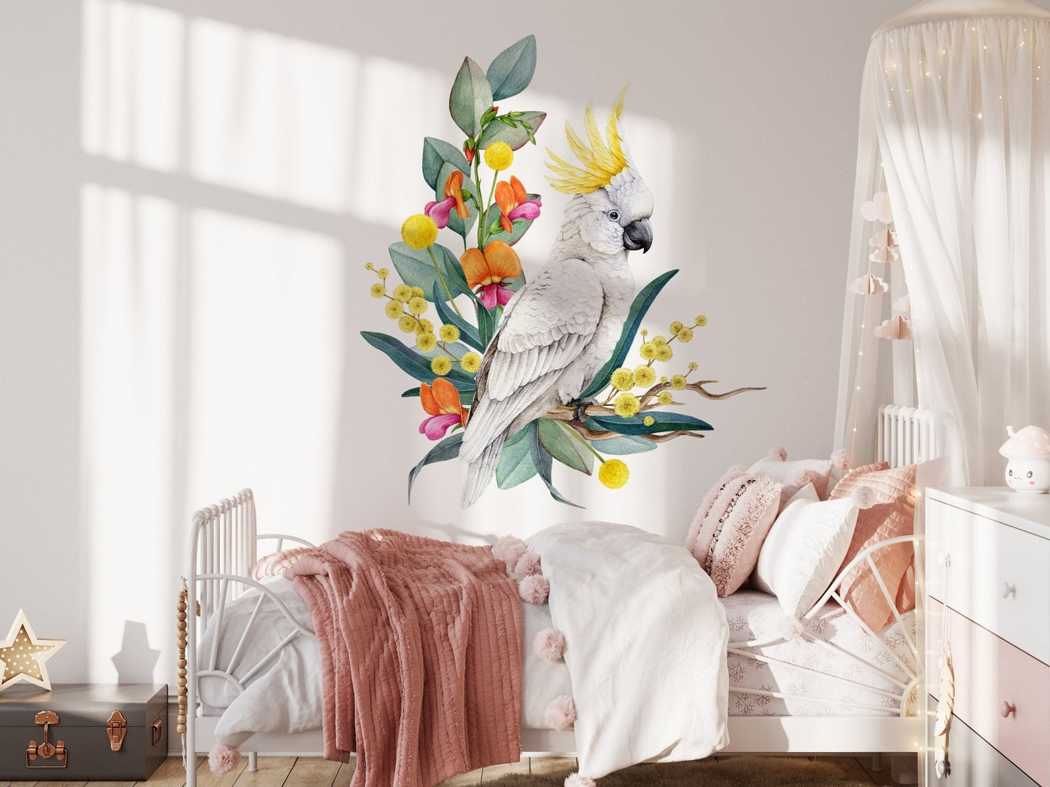 Australian animal wall decals featuring kangaroos, koalas and wombats — Tiny Tale Prints