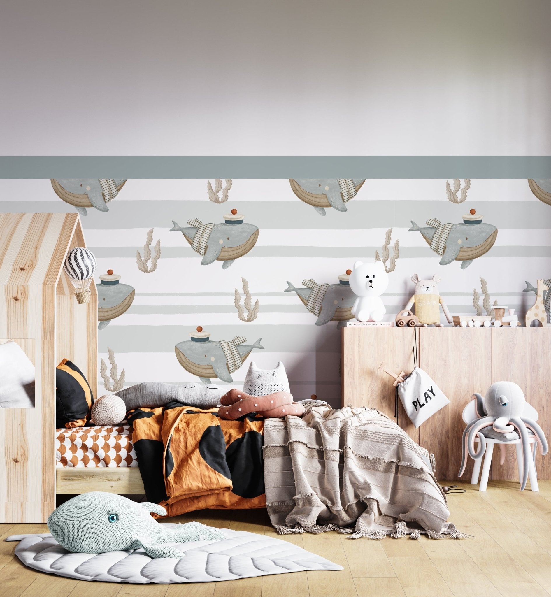 Ocean and underwater wall decals for kids' rooms and nurseries — Tiny Tale Prints