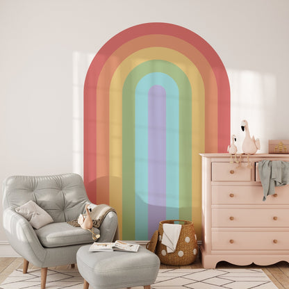 Arch Rainbow – Wall Decal (Home Decor Decals) — removable wall decal by Tiny Tale Prints