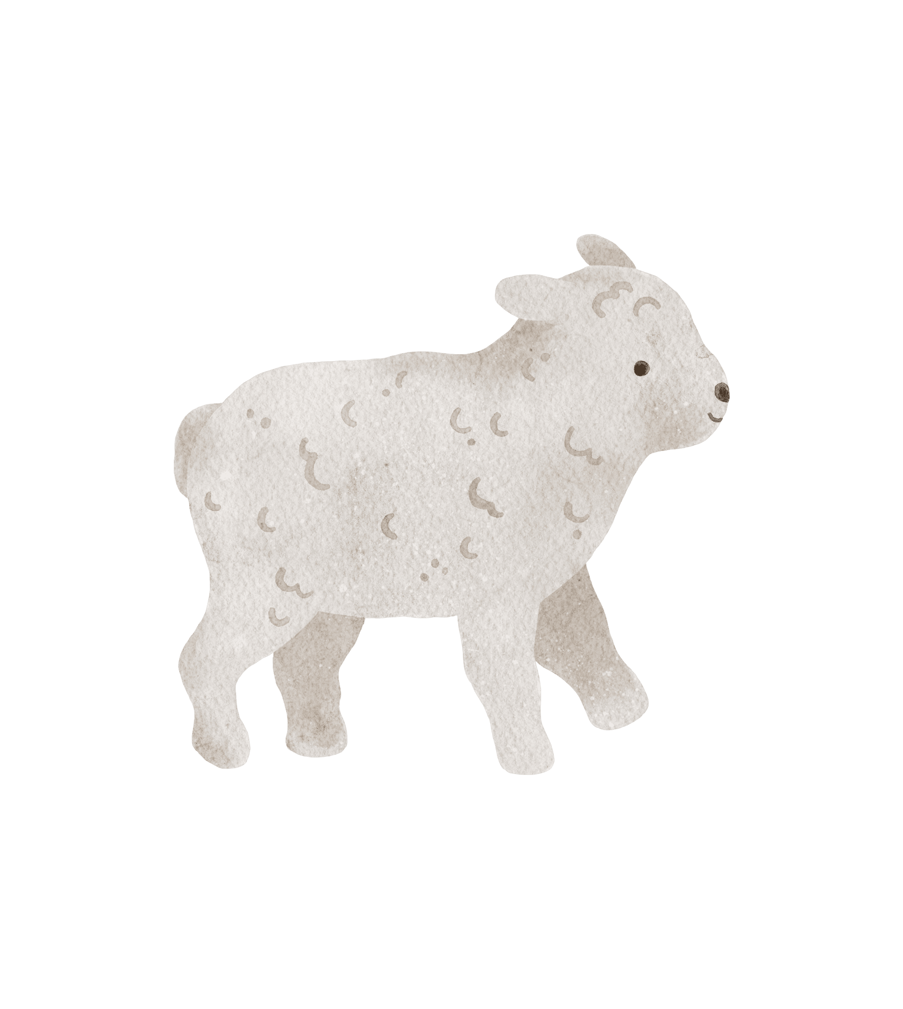 Big Animal Farm Butterfly Flower – Wall Decal (Home Decor Decals) — removable wall decal by Tiny Tale Prints