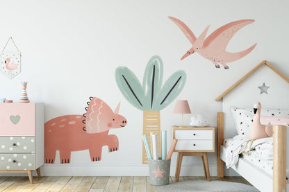 Big Dinosaur Stegosaurus – Wall Decal (Home Decor Decals) — removable wall decal by Tiny Tale Prints