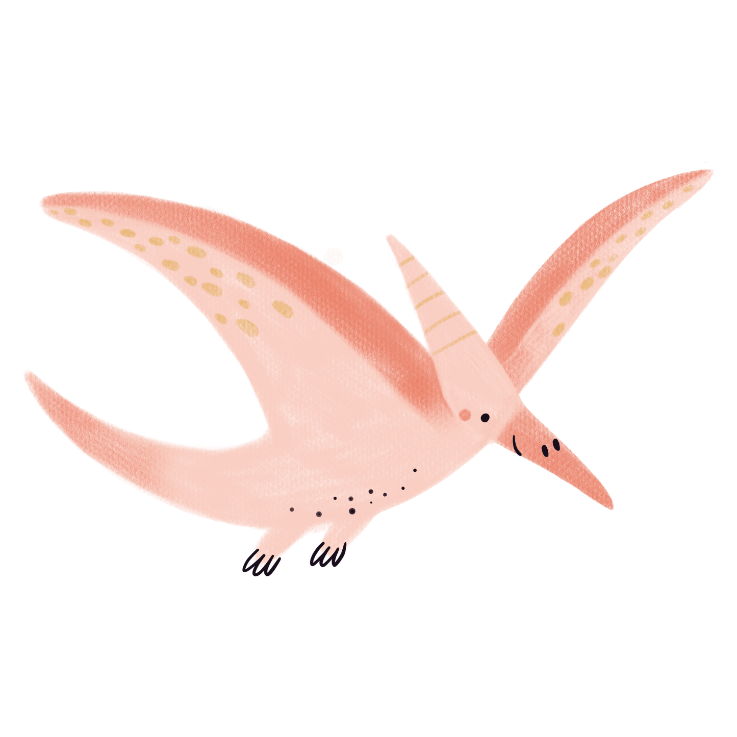 Big Dinosaur T - Rex Pterodactyl – Wall Decal (Home Decor Decals) — removable wall decal by Tiny Tale Prints