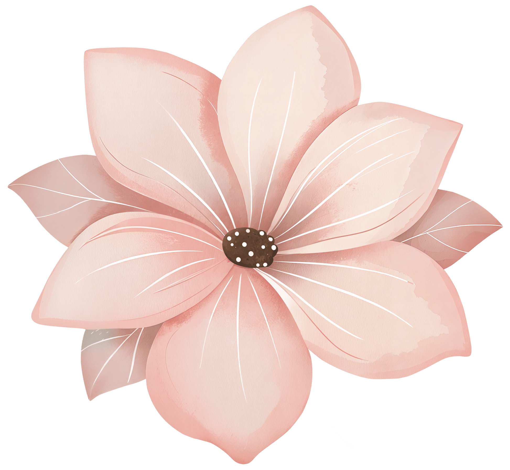 Big Fairy Butterfly Flower 3 – Wall Decal (Home Decor Decals) — removable wall decal by Tiny Tale Prints