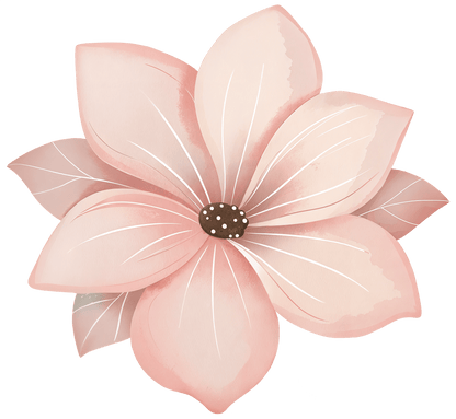 Big Fairy Butterfly Flower 3 – Wall Decal (Home Decor Decals) — removable wall decal by Tiny Tale Prints