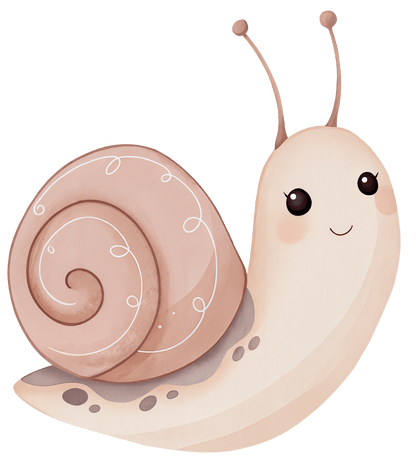 Big Fairy Butterfly Snail – Wall Decal (Home Decor Decals) — removable wall decal by Tiny Tale Prints