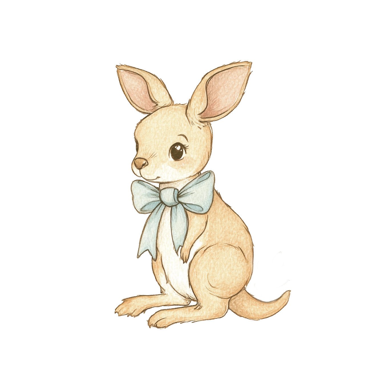 Big - Outback - kangaroo - koala - ekigna - wallaby - wombat () — removable wall decal by Tiny Tale Prints