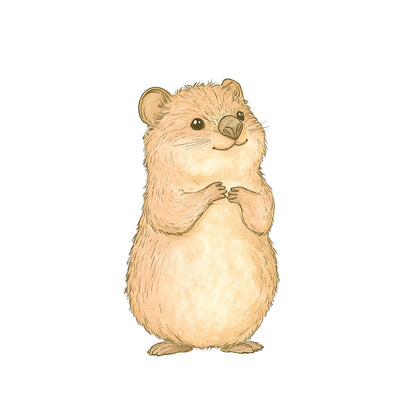 Big - Outback - kangaroo - koala - ekigna - wallaby - wombat () — removable wall decal by Tiny Tale Prints