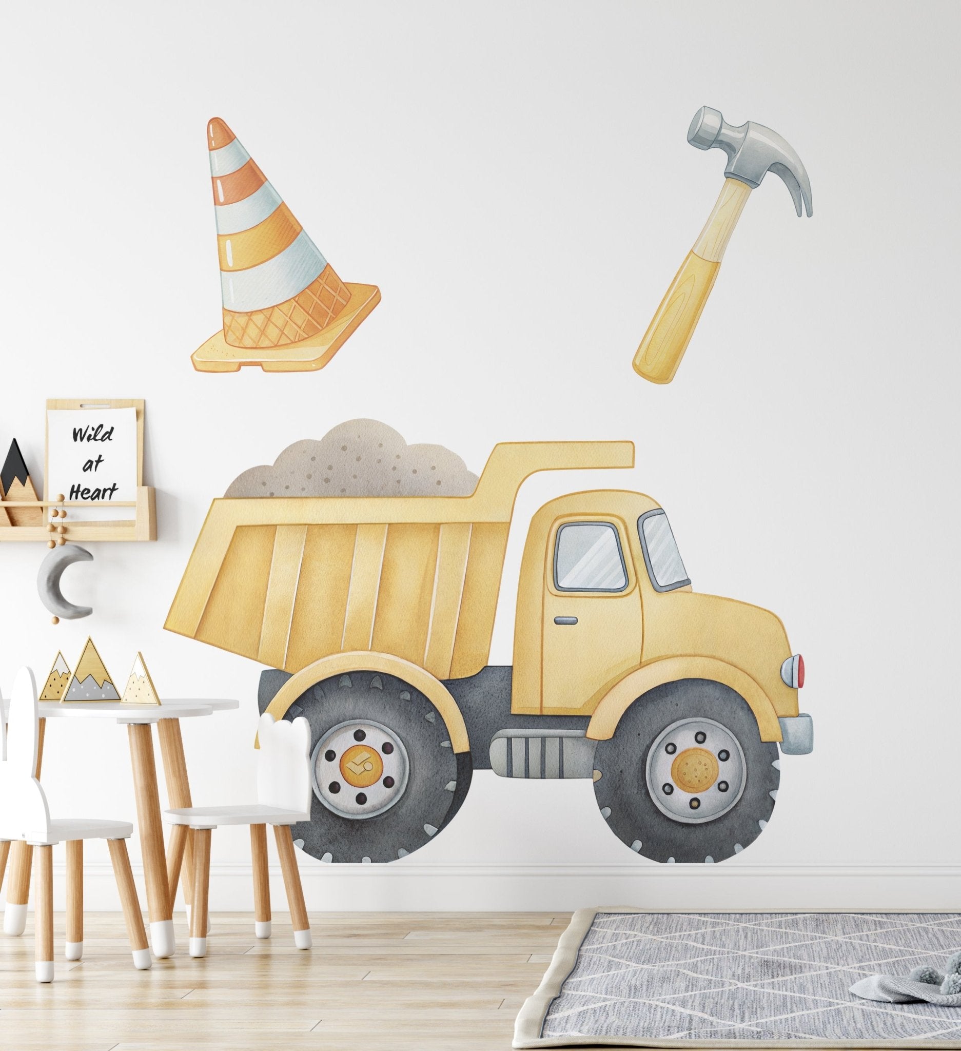 Big - vehicles - Truck () — removable wall decal by Tiny Tale Prints