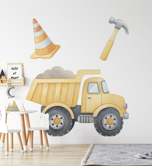 Big - vehicles - Truck () — removable wall decal by Tiny Tale Prints