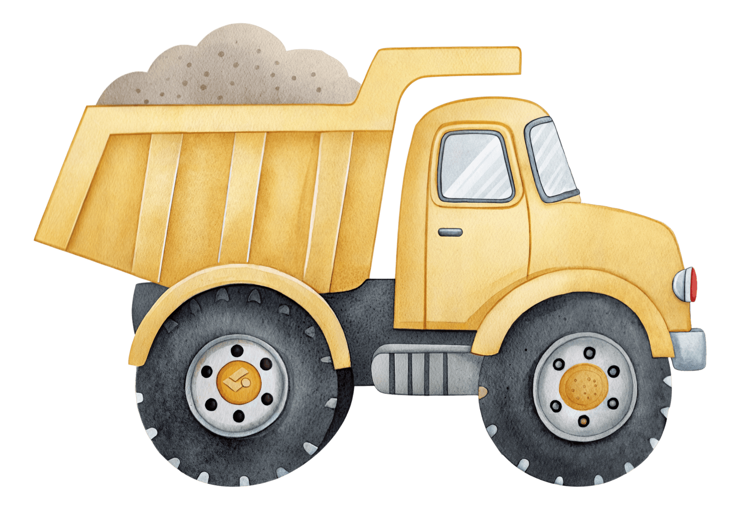 Big - vehicles - Truck () — removable wall decal by Tiny Tale Prints