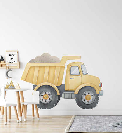 Big - vehicles - Truck () — removable wall decal by Tiny Tale Prints