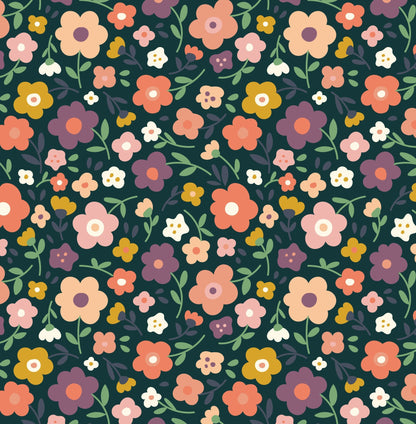 Bluebell Meadow Arch — Arch Wall Decal (Arch Wall Decal) — removable wall decal by Tiny Tale Prints