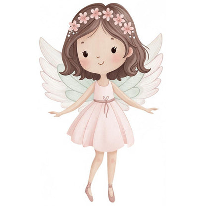 Blush Fairy Trio — Wall Decal (Home Decor Decals) — removable wall decal by Tiny Tale Prints.