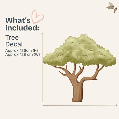 Cheeky Jungle Friends — Wall Decal (Home Decor Decals) — removable wall decal by Tiny Tale Prints.