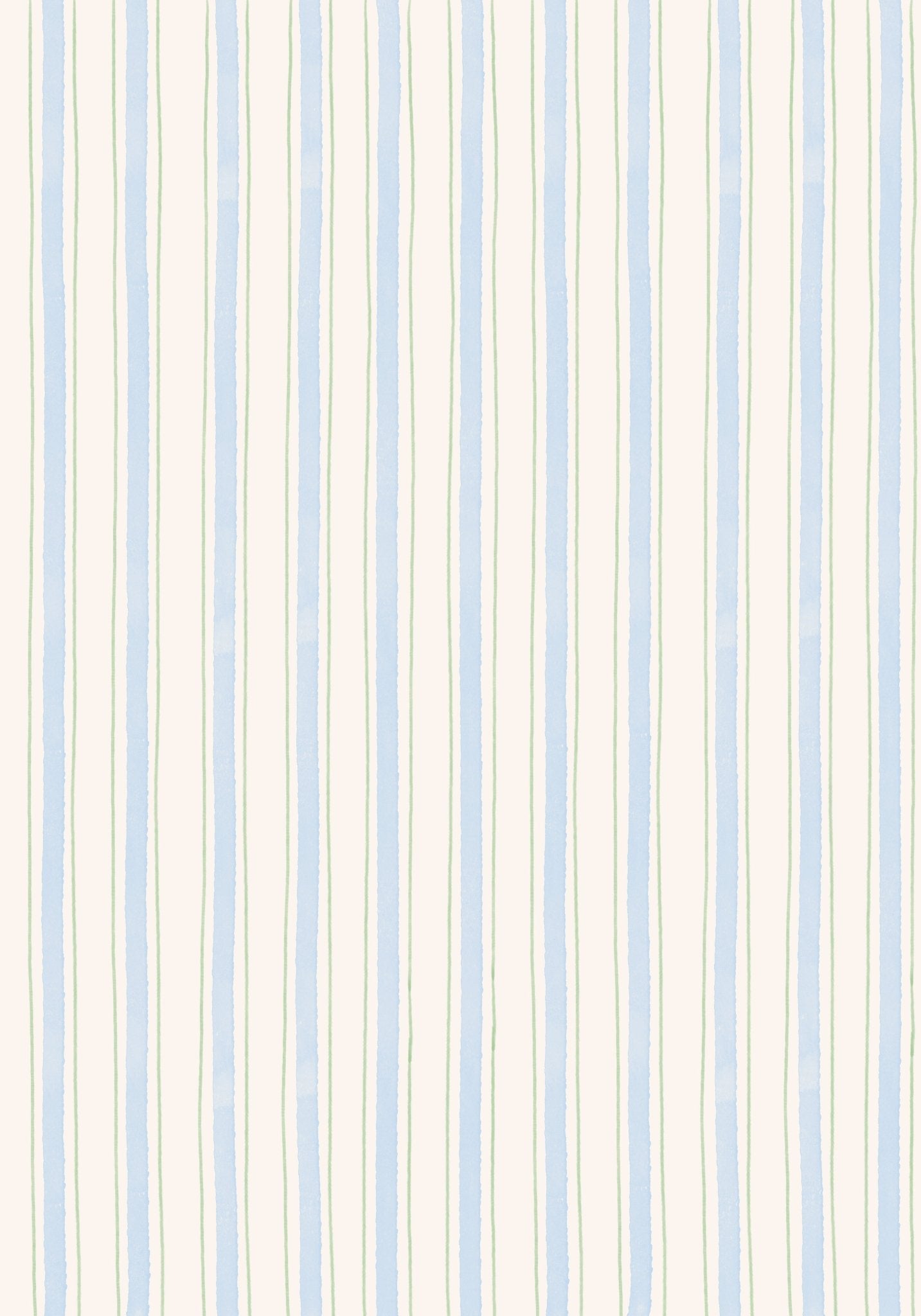 Halfwall Stripe Blue – Wall Decal (Home Decor Decals) — removable wall decal by Tiny Tale Prints
