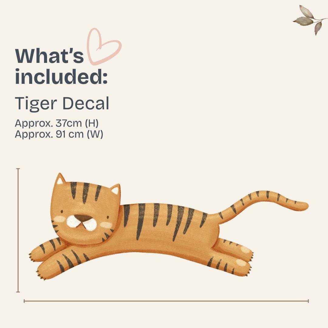 Jungle Canopy Animal Friends — Wall Decal (Home Decor Decals) — removable wall decal by Tiny Tale Prints.