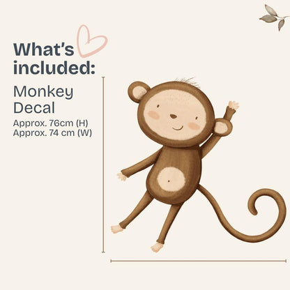 Jungle Canopy Animal Friends — Wall Decal (Home Decor Decals) — removable wall decal by Tiny Tale Prints.