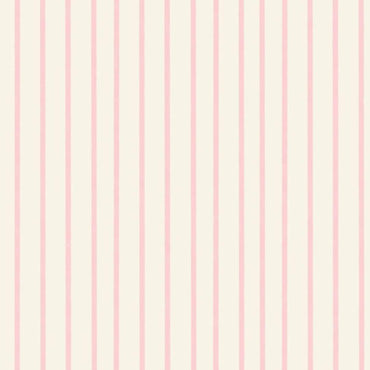 Petal Pinstripe Blush — Half Wall Decal (Home Decor Decals) — removable wall decal by Tiny Tale Prints.