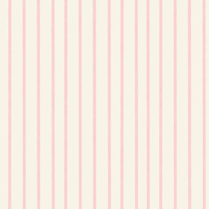 Petal Pinstripe Blush — Half Wall Decal (Home Decor Decals) — removable wall decal by Tiny Tale Prints.
