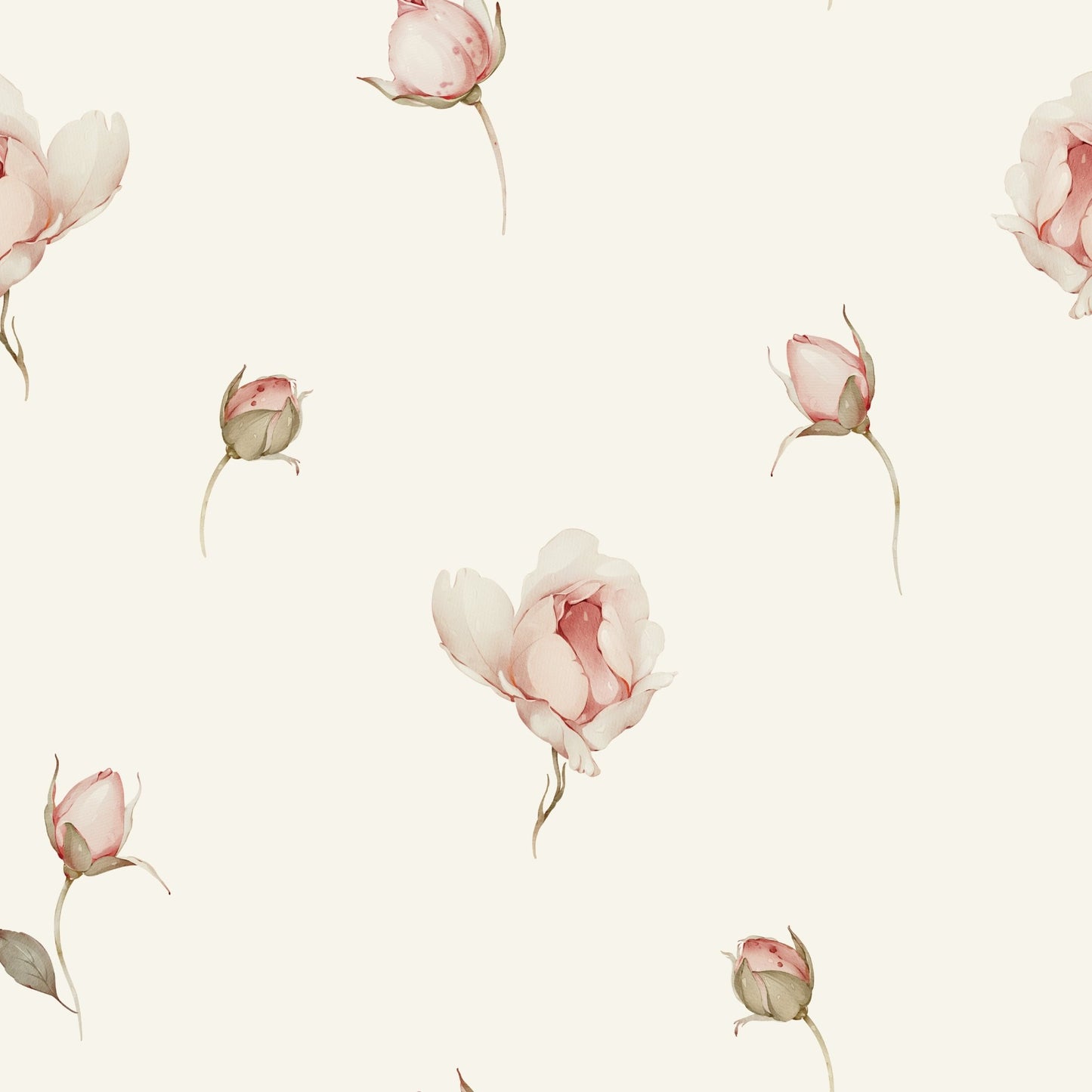 Pink Petal Half - Wall — Wall Decal (Half - Wall Decal) — removable wall decal by Tiny Tale Prints