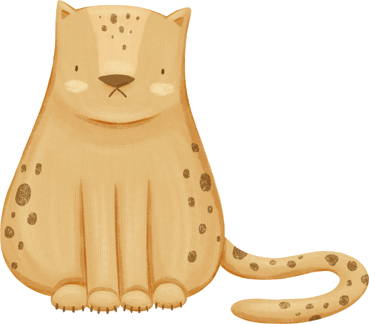 Small Animal Safari Lion Panda Elephant – Wall Decal (Home Decor Decals) — removable wall decal by Tiny Tale Prints