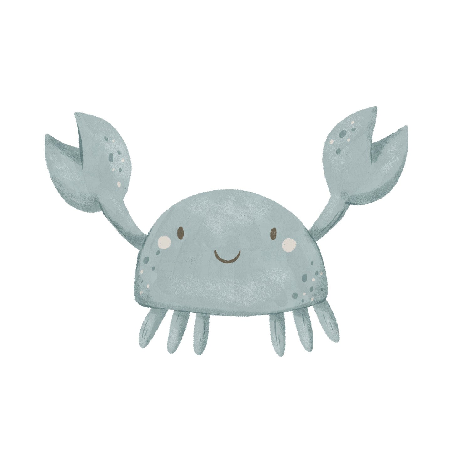 Small Crab Anchor (Home Decor Decals) — removable wall decal by Tiny Tale Prints