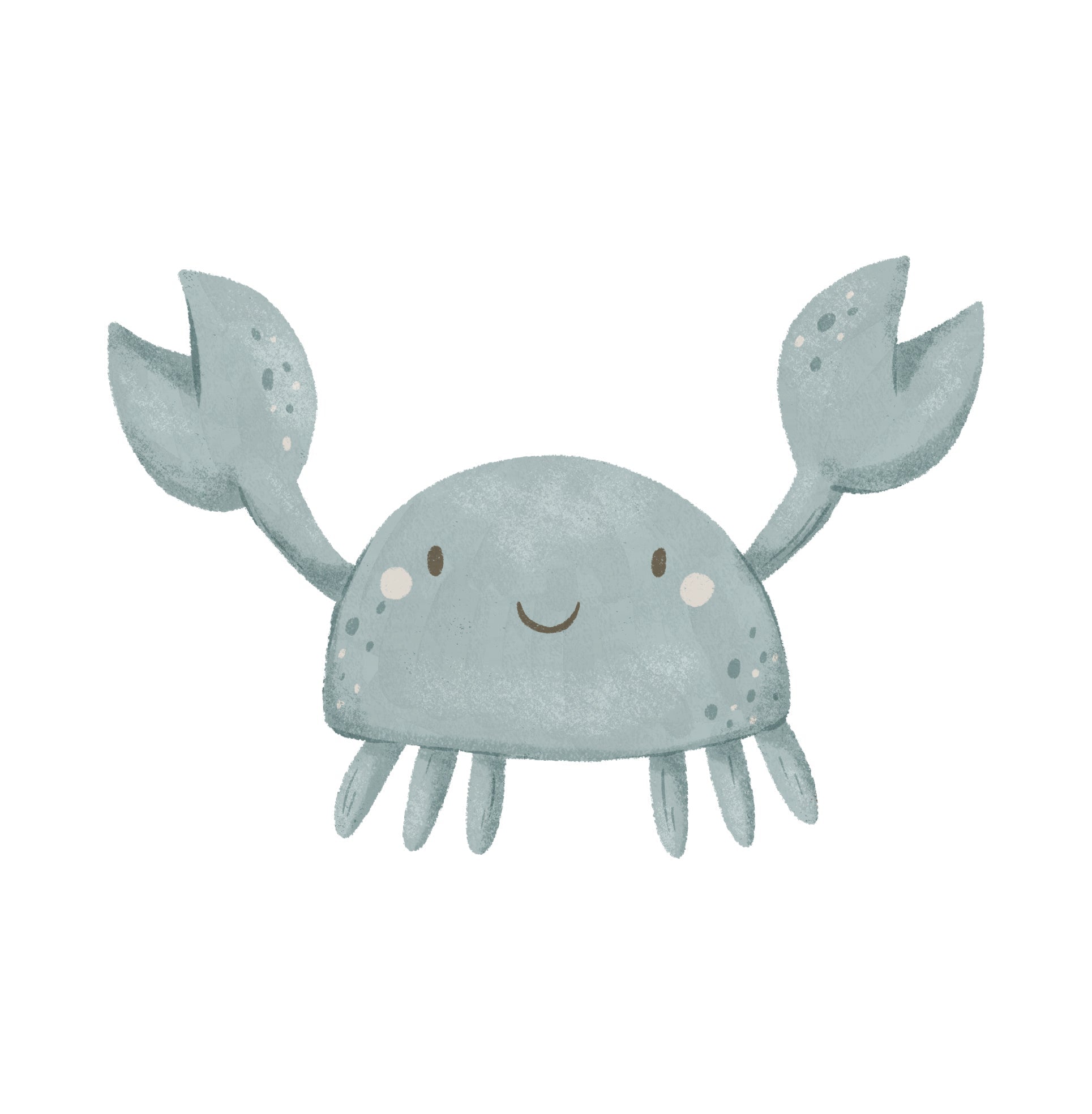 Small Crab Anchor (Home Decor Decals) — removable wall decal by Tiny Tale Prints