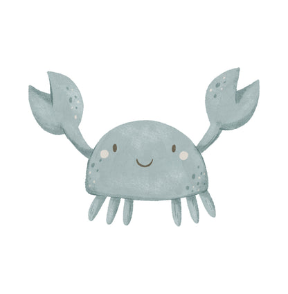 Small Crab Anchor (Home Decor Decals) — removable wall decal by Tiny Tale Prints