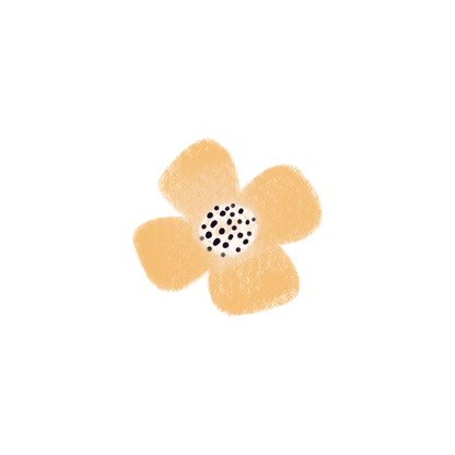 Small Dinosaur Flower Tree – Wall Decal (Home Decor Decals) — removable wall decal by Tiny Tale Prints