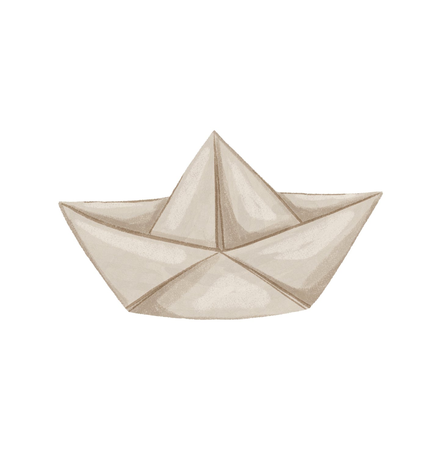 small Octopus starfish paper sailboat (Home Decor Decals) — removable wall decal by Tiny Tale Prints