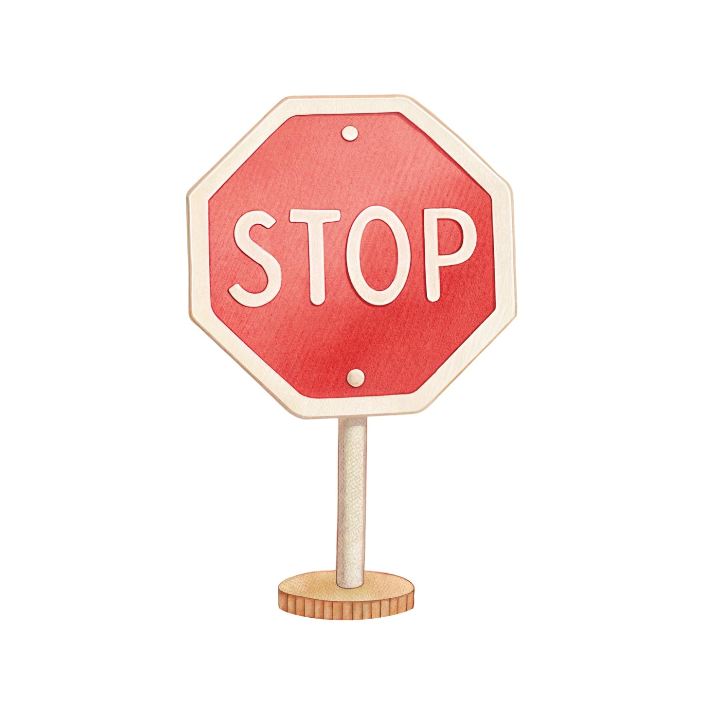 Small Vehicle Truck Hammer Cone - Wall Decal () — removable wall decal by Tiny Tale Prints