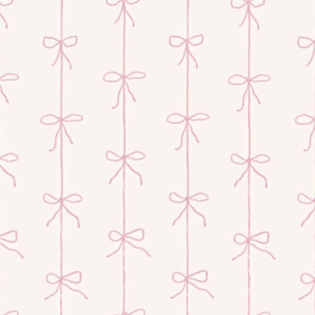 Strawberry Picnic Stripe — Half Wall Decal (Home Decor Decals) — removable wall decal by Tiny Tale Prints.